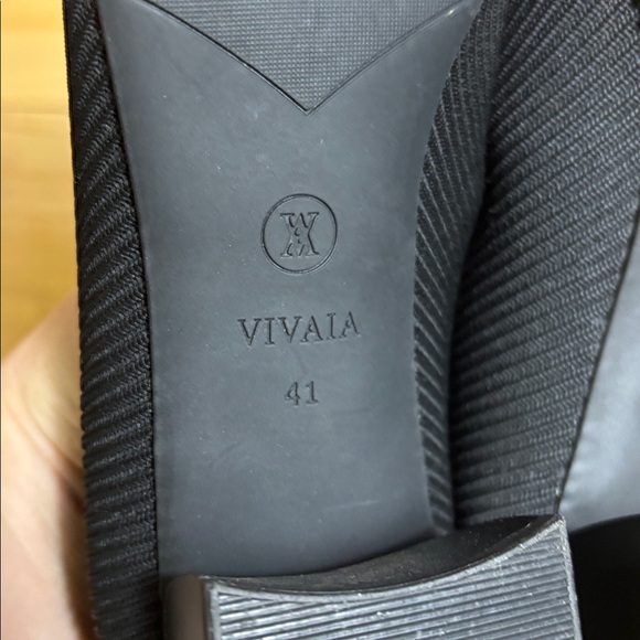 Vivaia Elegant Black‎ Women's square toe Heels - Picture 9 of 9